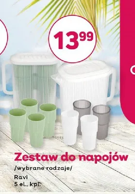 Zestaw do napojów Ravi promocja w Bliski