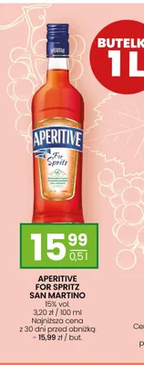 Aperitive For Spritz San Martino promocja w Twój Market