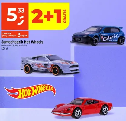 Samochodzik Hot Wheels promocja w Dealz