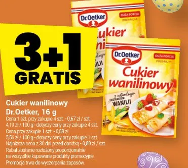Cukier waniliowy promocja w Twój Market