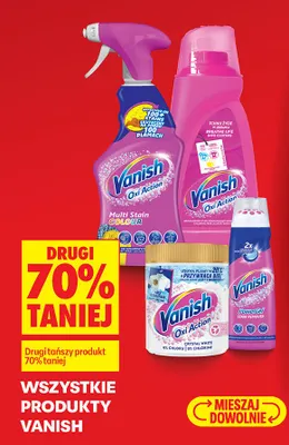 Wszystkie produkty Vanish promocja w Biedronka