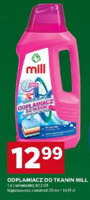 Odplamiacz do tkanin Mill promocja w Stokrotka