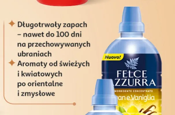 Koncentrat do płukania tkanin wybrane rodzaje promocja w Auchan