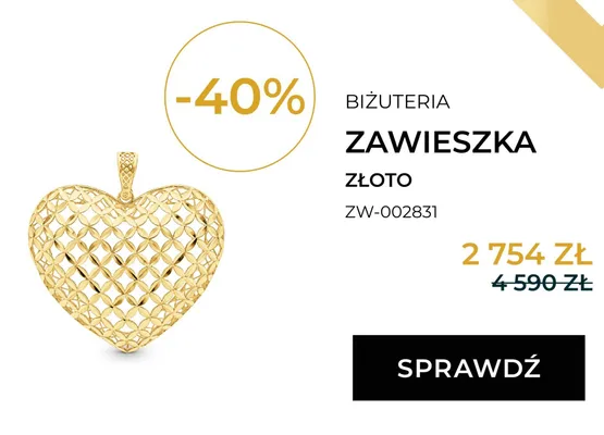 Zawieszka złota Briju Auri promocja w Briju