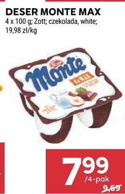 Deser monte max promocja w Stokrotka