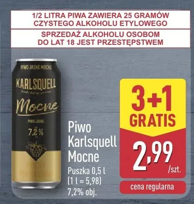 Piwo promocja w Aldi