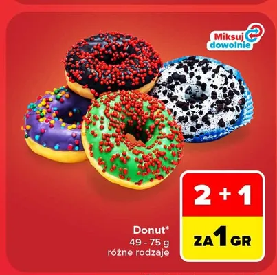 Donut promocja w Carrefour