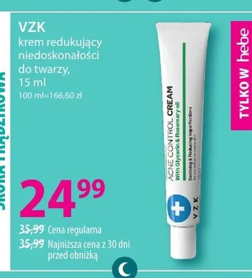 Krem restrukturyzujący do twarzy promocja w Hebe