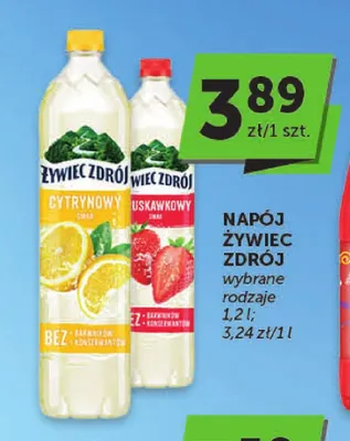 Napój Żywiec Zdrój cytrynowy promocja w Groszek