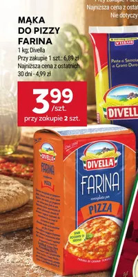 Mąka do pizzy Farina Divella promocja w Stokrotka