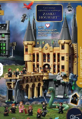 Klocki LEGO Harry Potter 76473 Zamek Hogwart: Wschodnie skrzydło promocja w LEGO