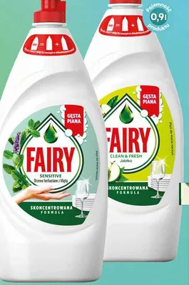Płyn do mycia naczyń Fairy Clean & Fresh Jabłko promocja w Dino