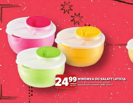 Wirówka do sałaty Home creation promocja w Stokrotka