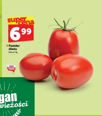 Pomidor śliwka polski promocja w TOPAZ