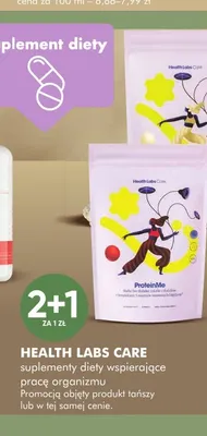 Suplementy diety wspierające pracę organizmu Health Labs Care promocja w Super-Pharm