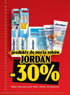 Produkty do mycia zębów Jordan promocja w TOPAZ