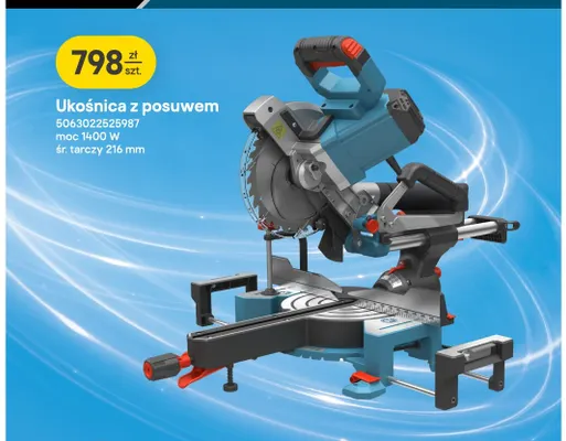 Ukośnica z posuwem Erbauer promocja w Castorama