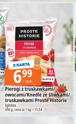 Knedle ze śliwkami Proste Historie promocja w Leclerc
