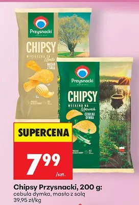 Chipsy Przysnacki cebula dymka promocja w Biedronka