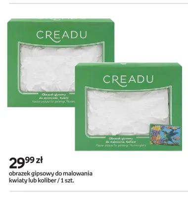 Obrazek gipsowy do malowania koliber Creadu promocja w Empik