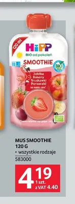 Mus smoothie HiPP promocja w Selgros