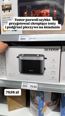 Toster Severin 800W promocja w Action