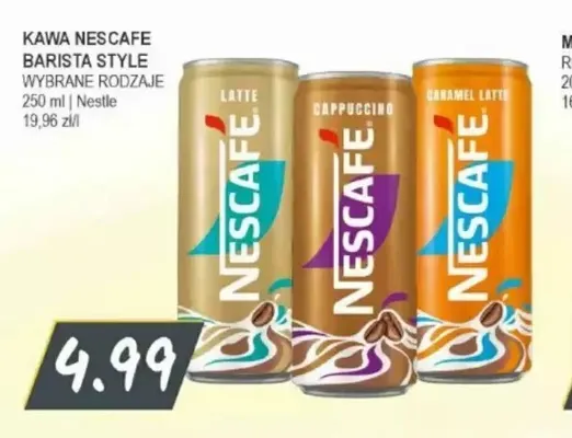 Kawa Nescafe Barista Style Latte promocja w Słoneczko