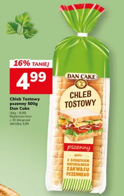 Chleb tostowy pszenny 500g promocja w Hitpol