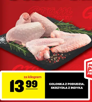 Skrzydła z indyka promocja w Gram Market