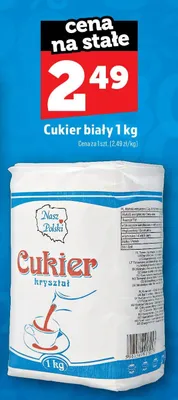 Cukier biały Nasz Polski promocja w TOPAZ
