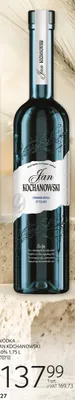 Wódka Jan Kochanowski 40% promocja w Selgros