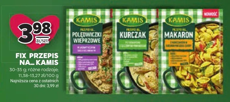 Fix przepis na... Kamis różne rodzaje promocja w Stokrotka
