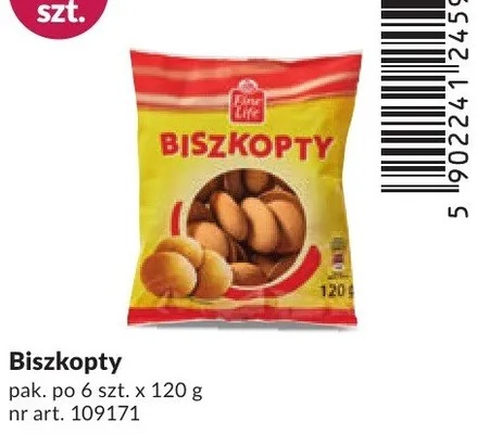 Biszkopty promocja w Makro