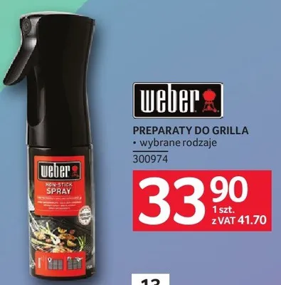Preparaty do grilla Weber promocja w Selgros