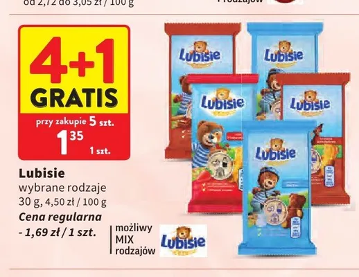 Biszkopt Lubisie promocja w Intermarche