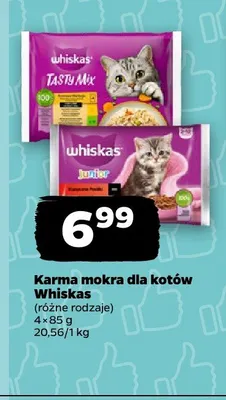 Karma mokra dla kotów Whiskas Tasty Mix promocja w Netto