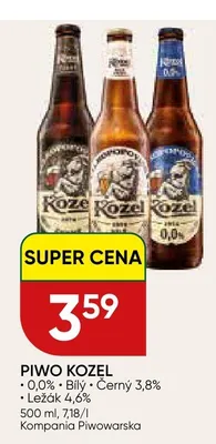 Piwo bezalkoholowe Kozel promocja w Chata Polska