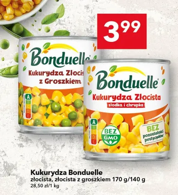 Kukurydza złocista promocja w LEWIATAN