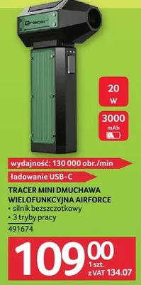 Dmuchawa TRACER MINI AIRFORCE promocja w Selgros