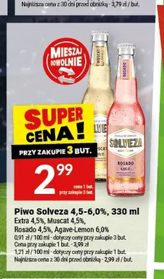 Piwo Solveza Muscat promocja w Twój Market