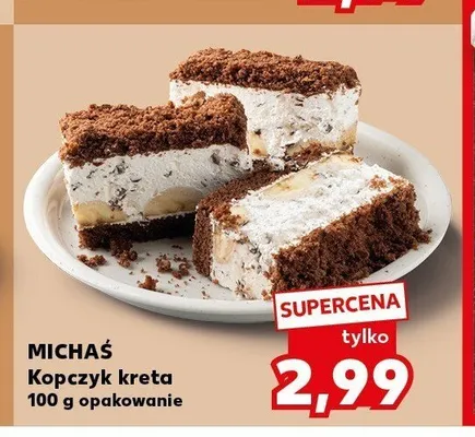 Ciasto Kopczyk kreta Michaś promocja w Kaufland