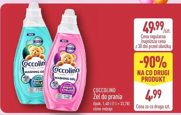 Żel do prania promocja w Aldi