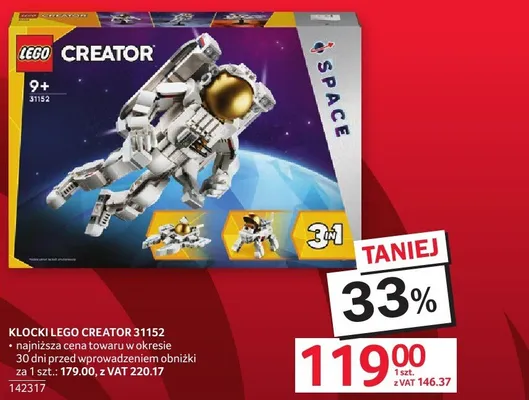 Klocki LEGO Creator 31152 promocja w Selgros