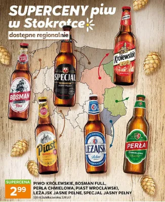 Piwo Perła Chmielowa promocja w Stokrotka