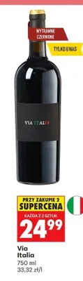 Wino Italia promocja w Biedronka