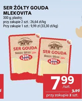 Ser żółty gouda promocja w Stokrotka