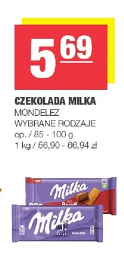 Czekolada Milka promocja w SPAR