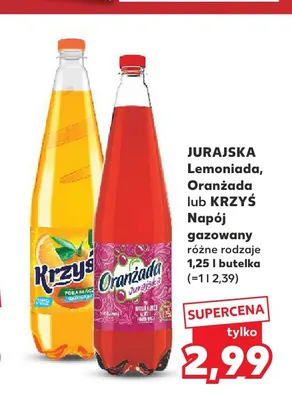 Napój gazowany Krzyś promocja w Kaufland