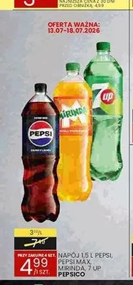 Napój gazowany Pepsi Max promocja w Wafelek