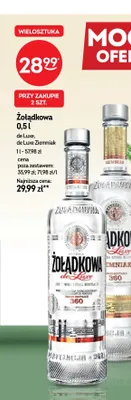 Wódka Żołądkowa promocja w Żabka